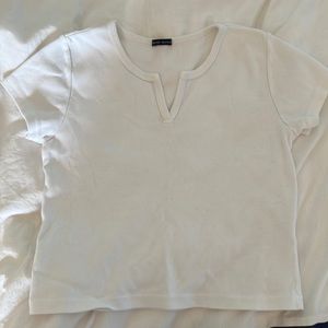 white brandy melville top